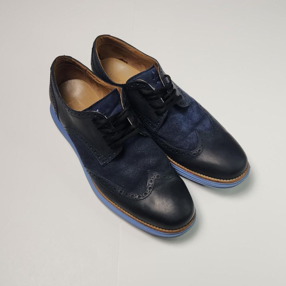 Cole-haan Men's Navy Oxfords